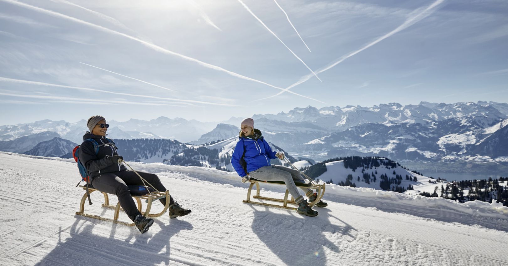Schlittelplausch auf der Rigi